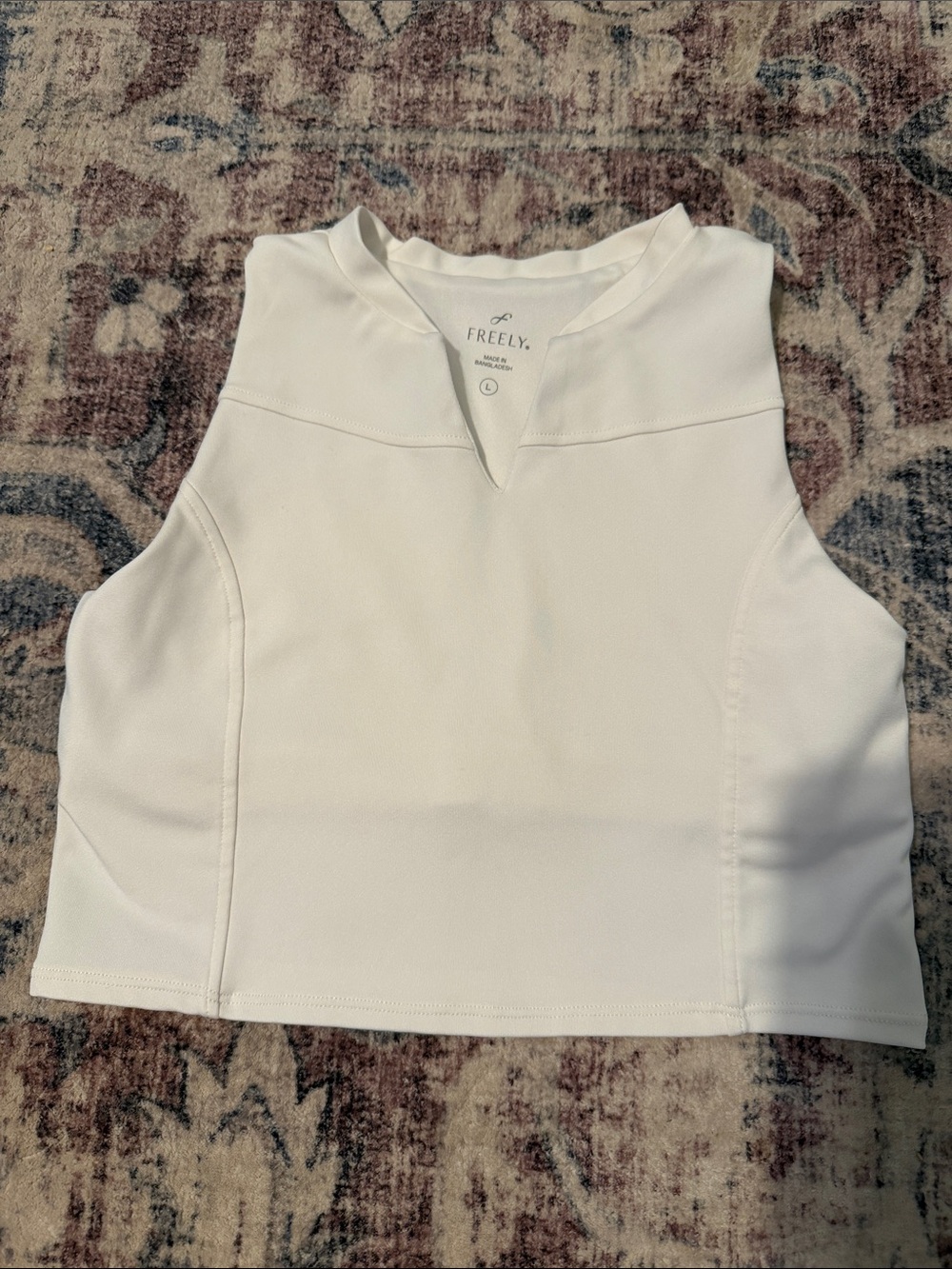 Freely By Splendid Girls' White Tank Top